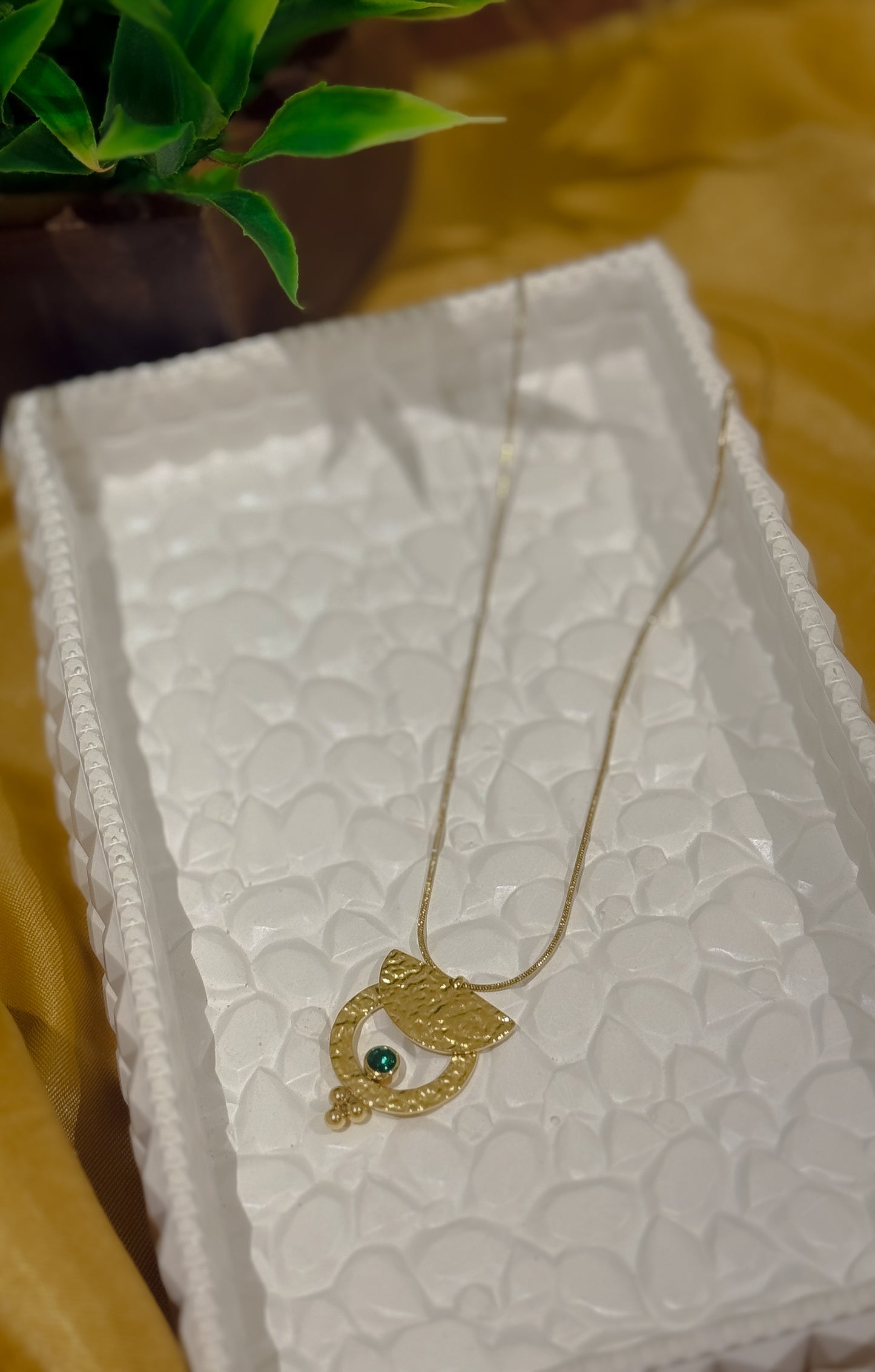 Antitarnised Meen Pendent