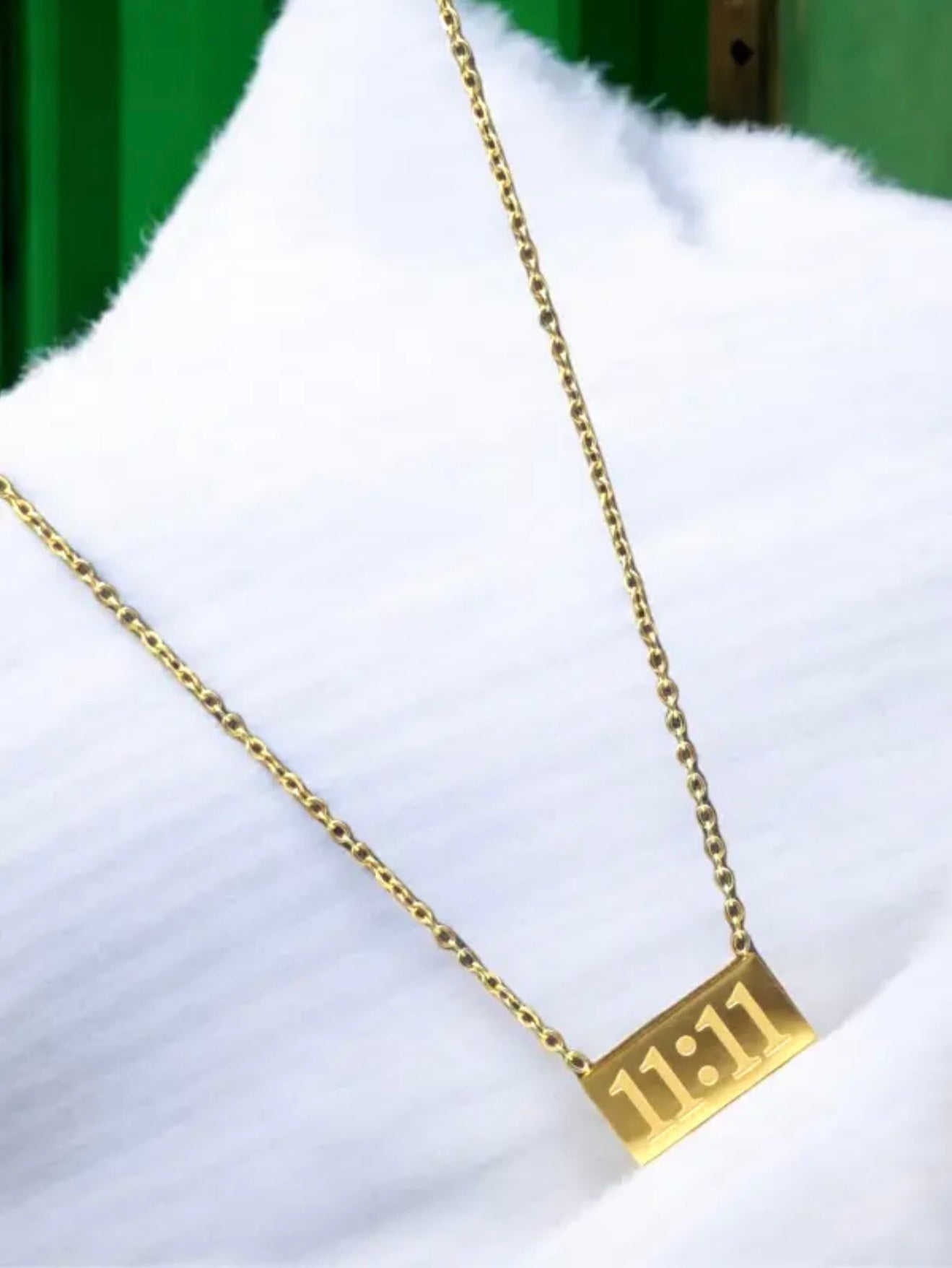 GOLD PLATED ANTITARNISH 11:11 CHAIN
