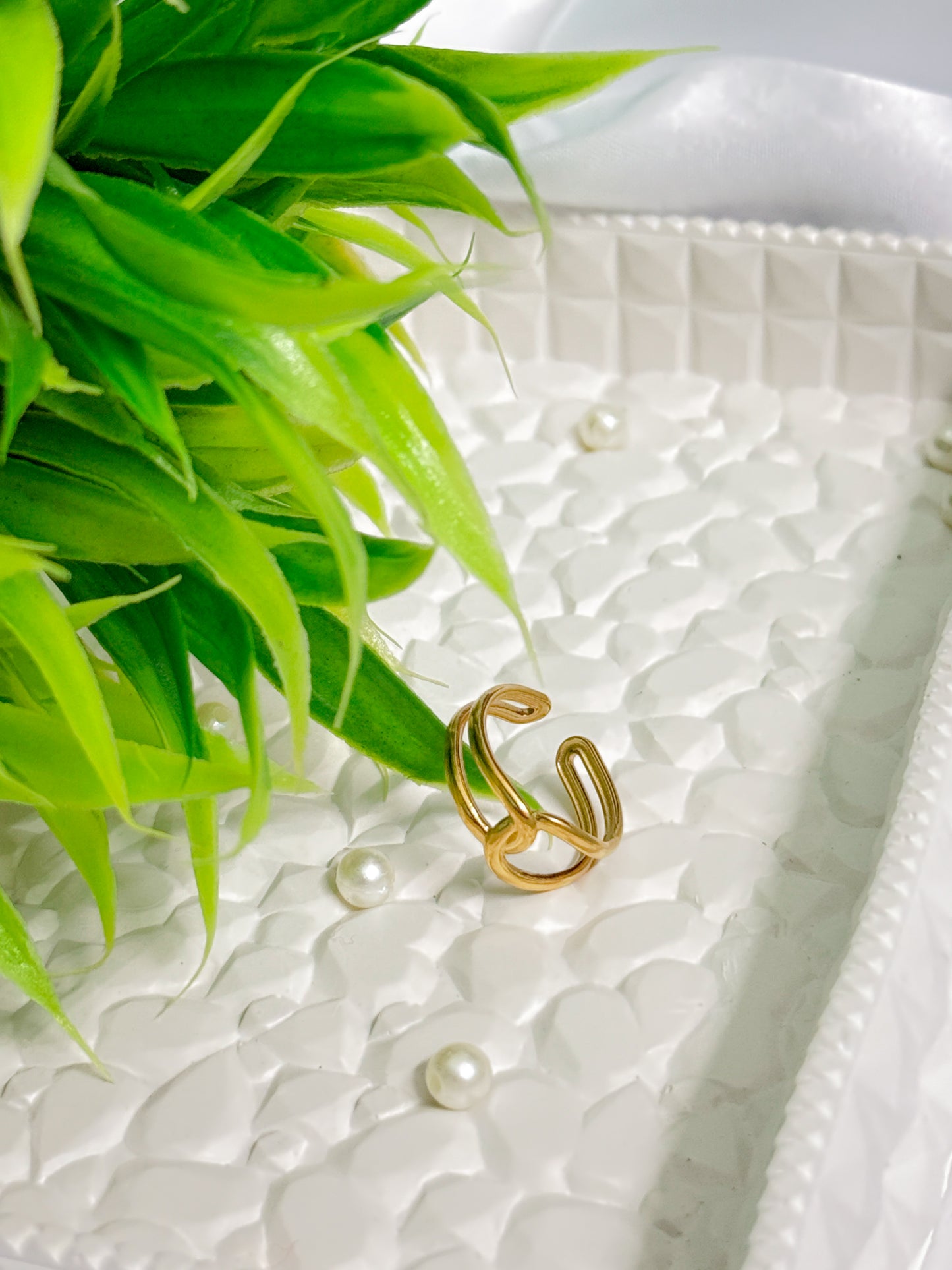 Antitarnised Adjustable Rings