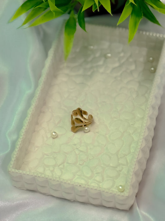 Antitarnised Adjustable Rings