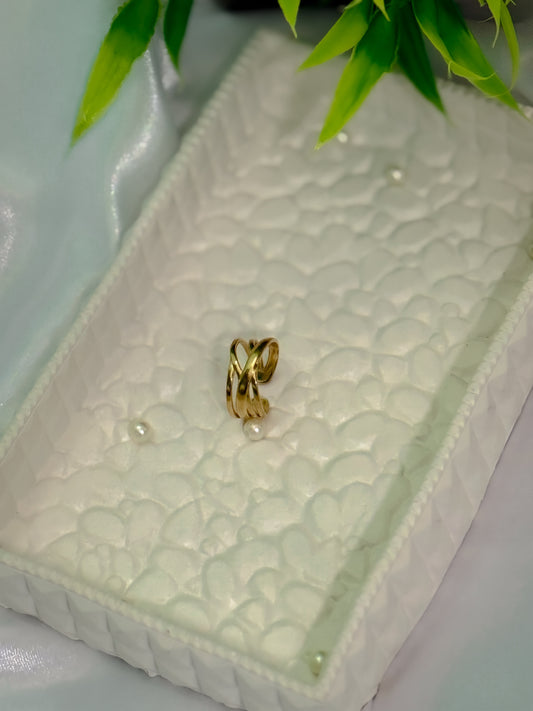 Antitarnised Adjustable Rings