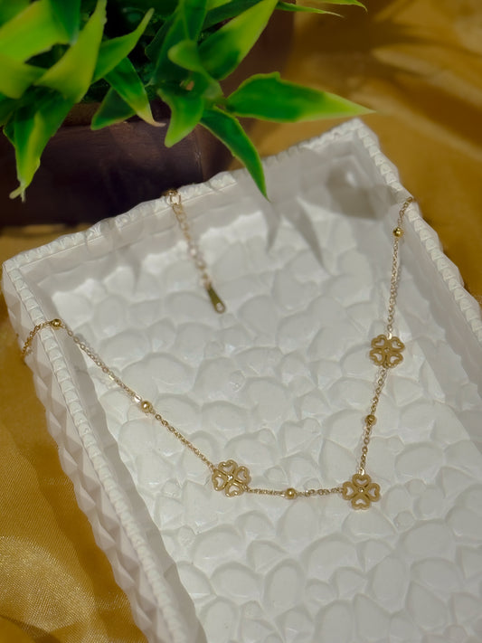 Antitarnised Flower-Shaped Charms