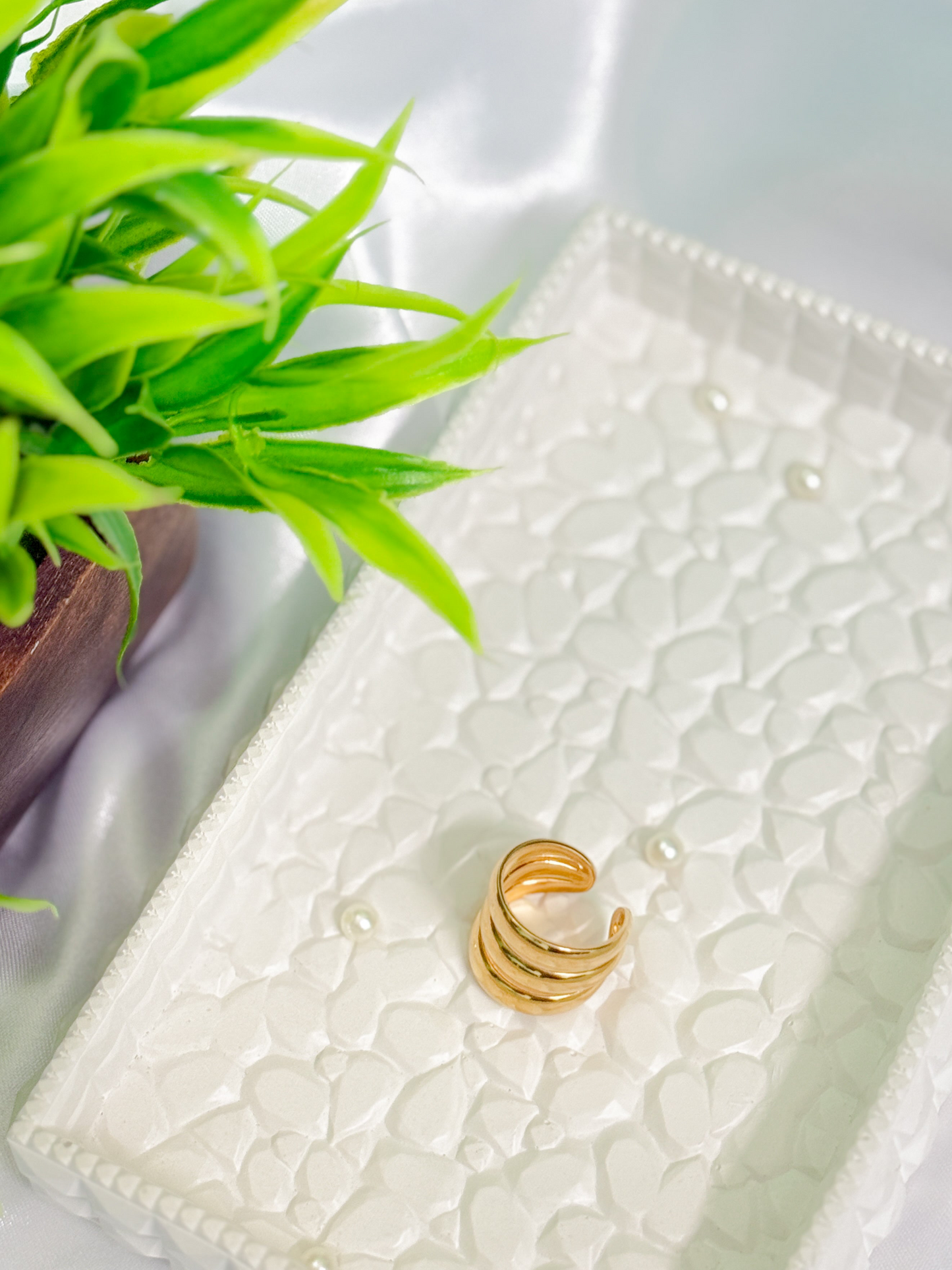 Antitarnised Adjustable Rings