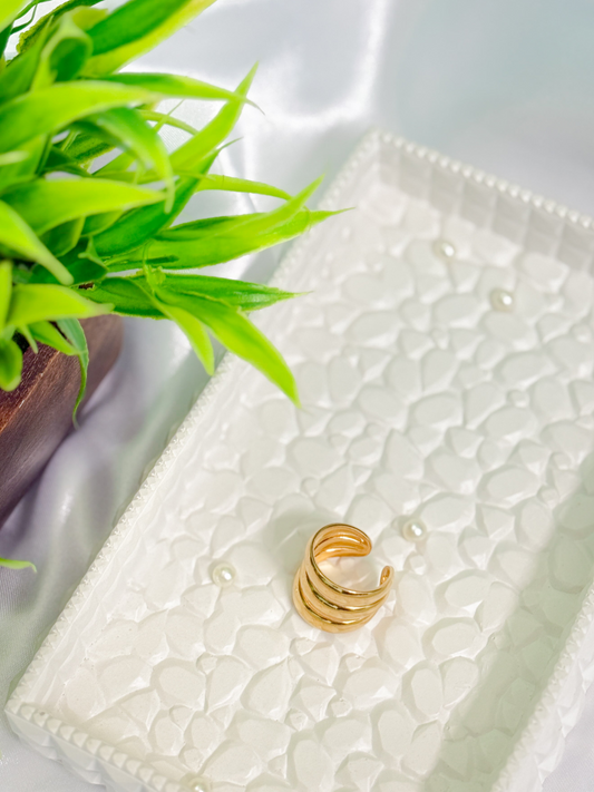 Antitarnised Adjustable Rings