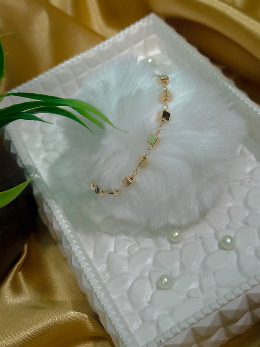 Square Charm Bracelet