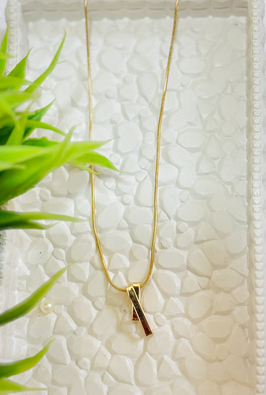 Spiral Bar Pendant