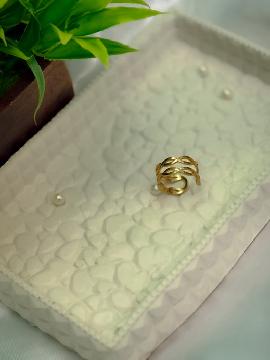 Antitarnised Adjustable Rings